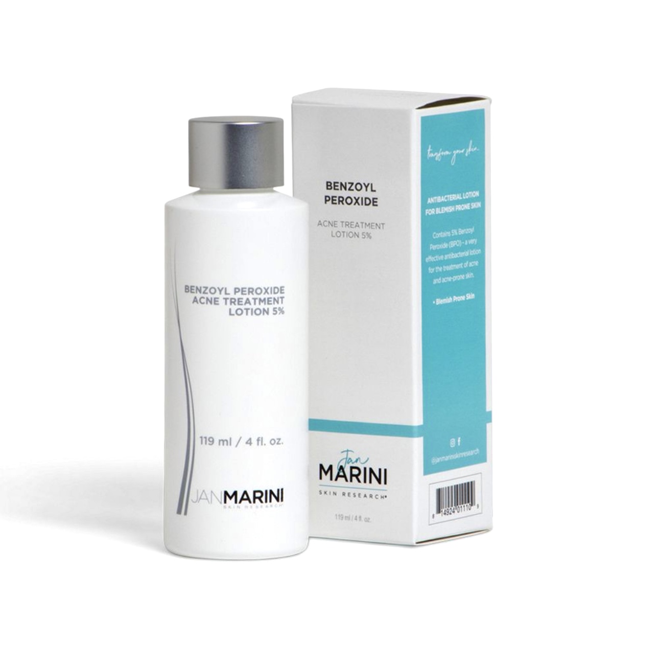 Лосьйон з бензоїлпероксидом 5% Jan Marini Benzoyl Peroxide Acne Treatment Lotion 5% 119 мл